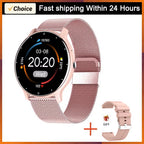LIGE 2025, Smart Uhr Frauen Männer Dame Geschenk Sport Fitness Uhren Herz Rate Monitor Wasserdichte Smartwatch Für Xiaomi Android IOS