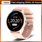 LIGE 2025, Smart Uhr Frauen Männer Dame Geschenk Sport Fitness Uhren Herz Rate Monitor Wasserdichte Smartwatch Für Xiaomi Android IOS