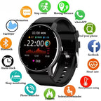 LIGE 2025, Smart Uhr Frauen Männer Dame Geschenk Sport Fitness Uhren Herz Rate Monitor Wasserdichte Smartwatch Für Xiaomi Android IOS