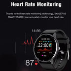 LIGE 2025, Smart Uhr Frauen Männer Dame Geschenk Sport Fitness Uhren Herz Rate Monitor Wasserdichte Smartwatch Für Xiaomi Android IOS